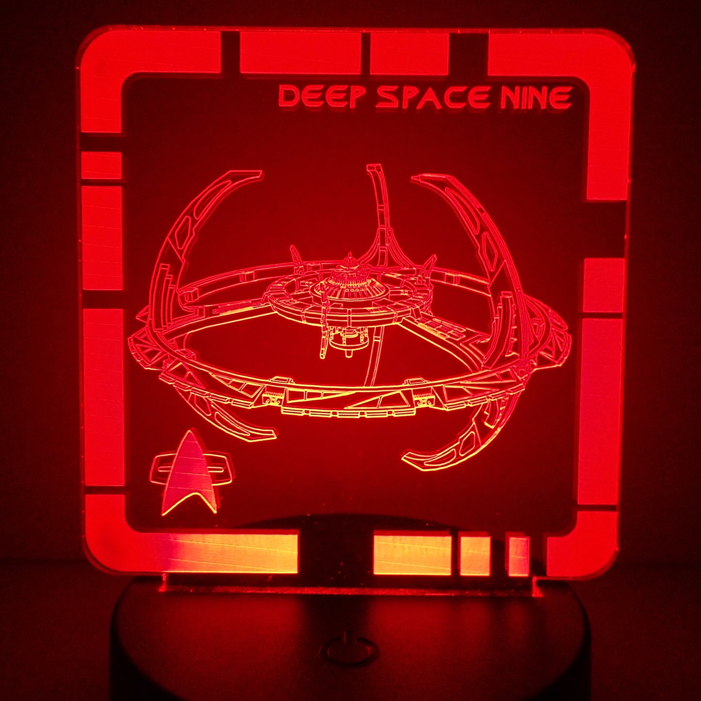 Deep Space Nine  - Plaque LED
