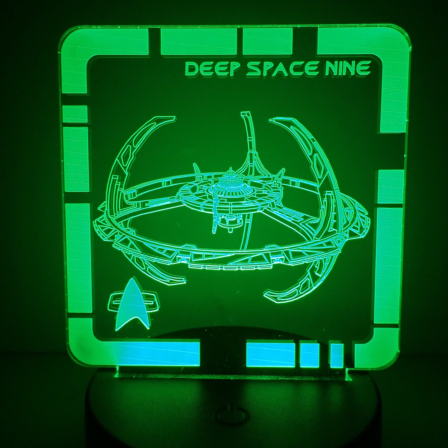 Deep Space Nine  - Plaque LED