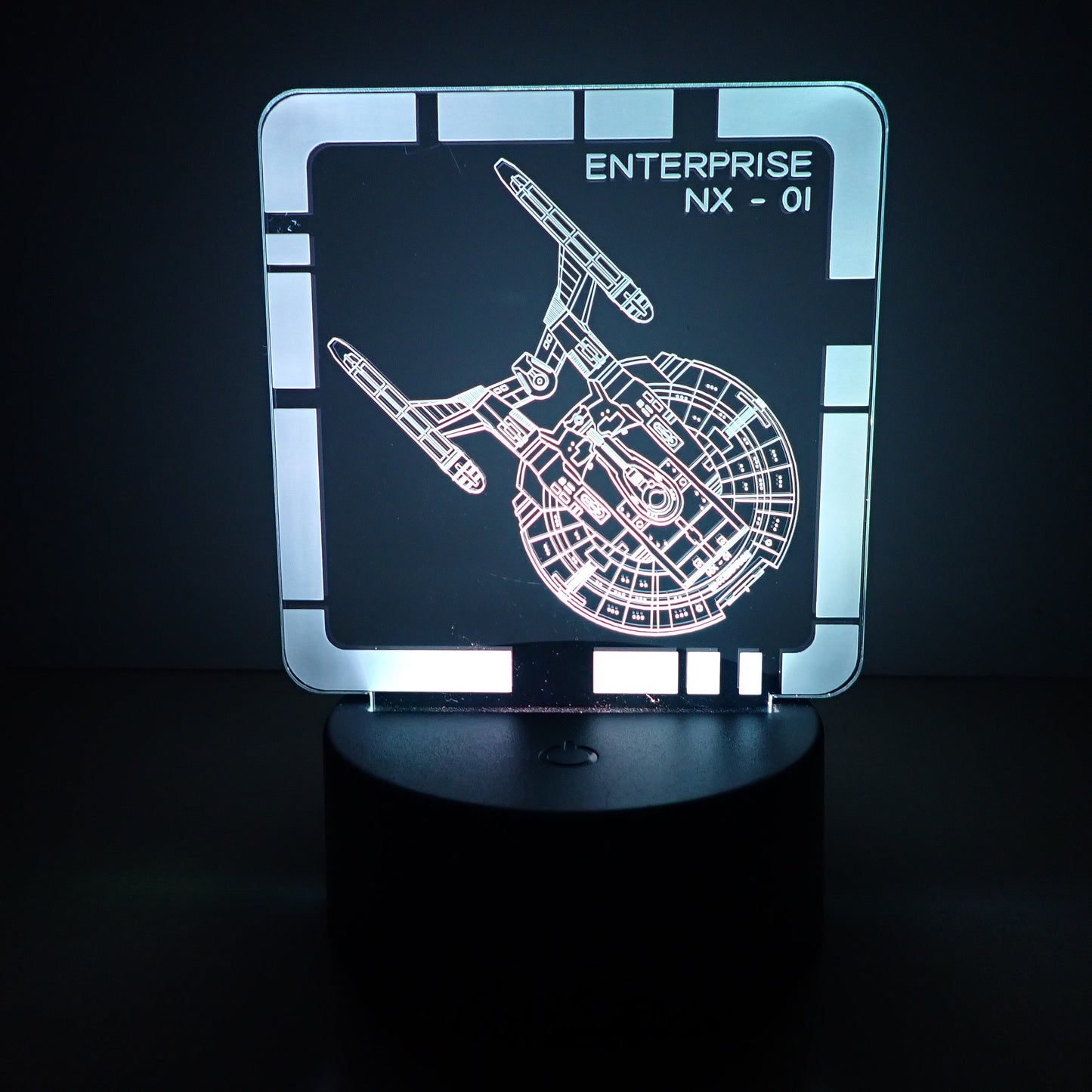 Enterprise NX-01 - Plaque LED