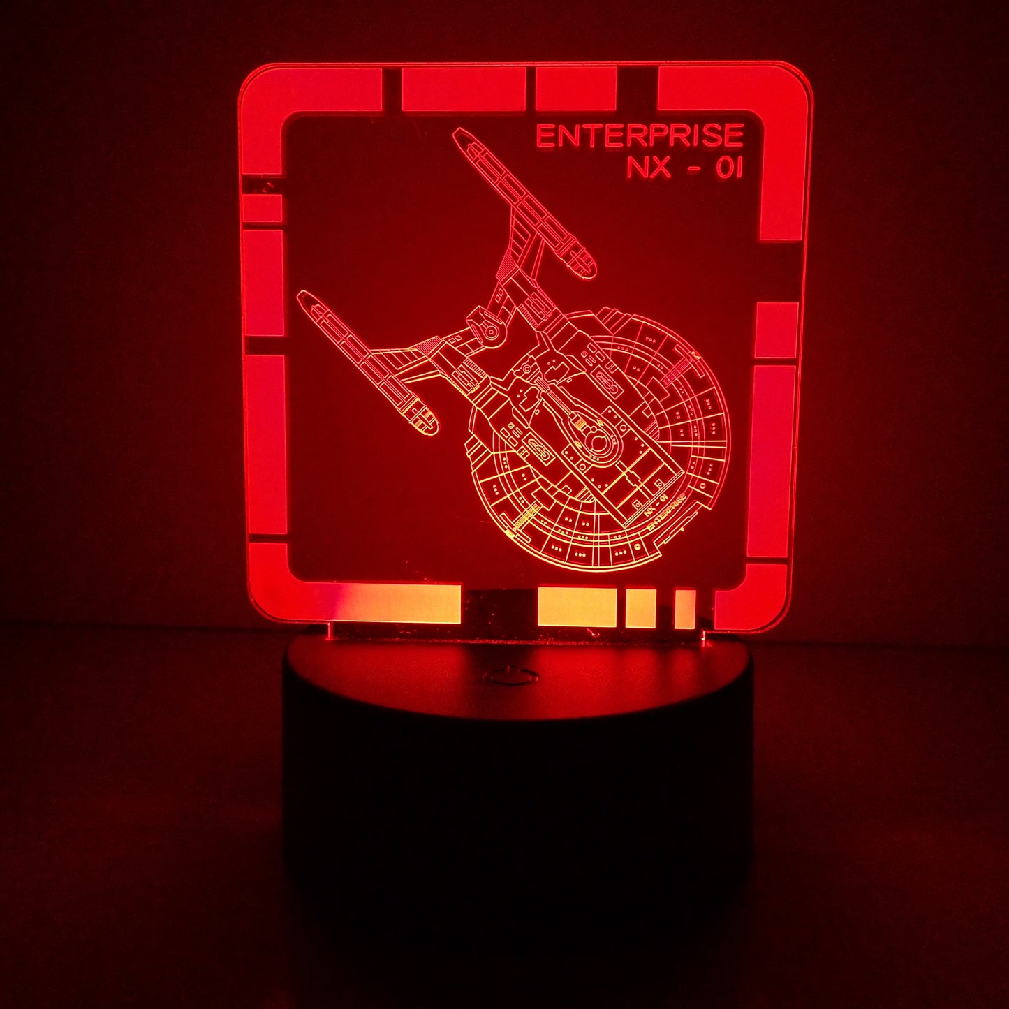 Enterprise NX-01 - Plaque LED