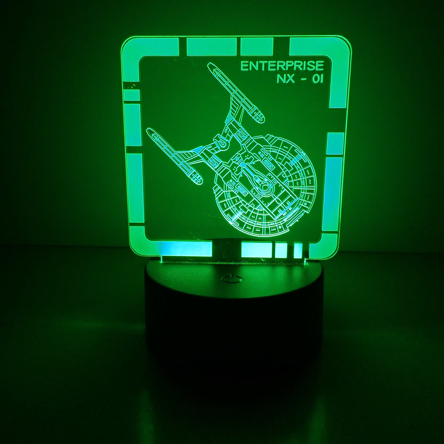 Enterprise NX-01 - Plaque LED