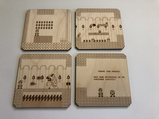 Bowser's Dungeon Coaster - Wood