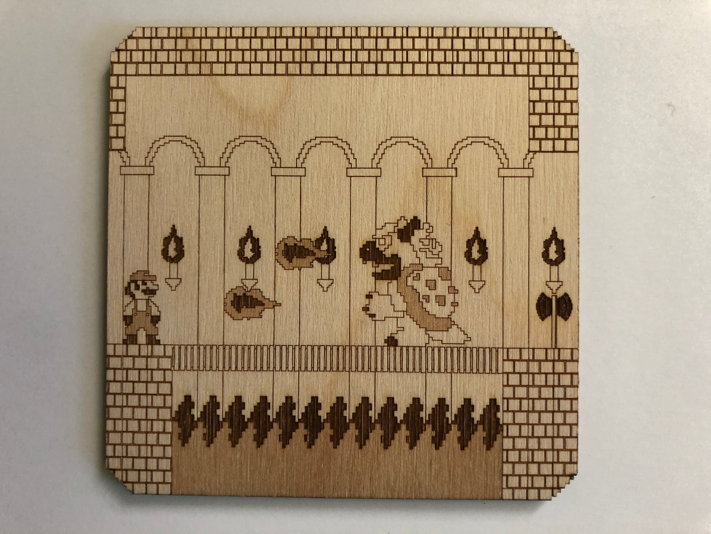 Super Mario World 3 Coaster - Wood