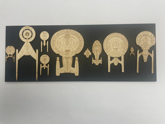 Hero Starship Mini Model - NewTrek