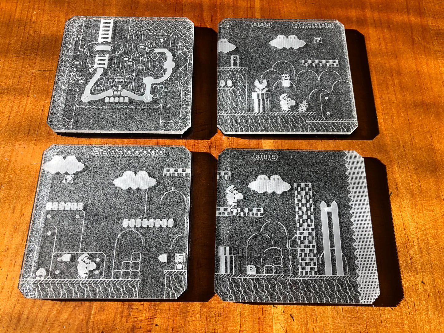 Super Mario World 3 Coaster - Acrylic