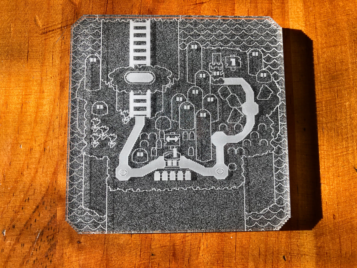 Super Mario World 3 Coaster - Acrylic