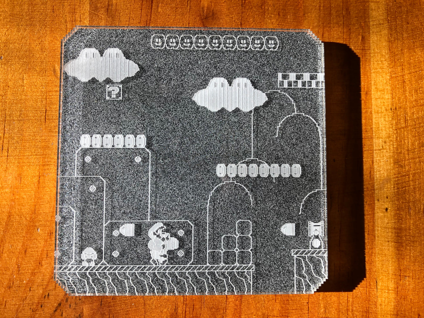 Super Mario World 3 Coaster - Acrylic