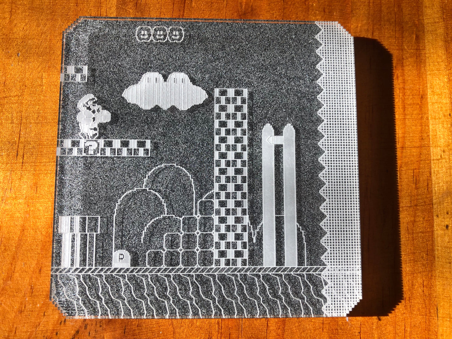 Super Mario World 3 Coaster - Acrylic