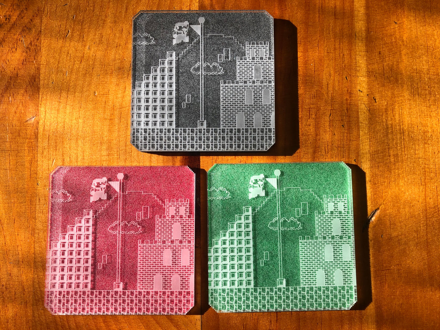 Super Mario World 3 Coaster - Acrylic