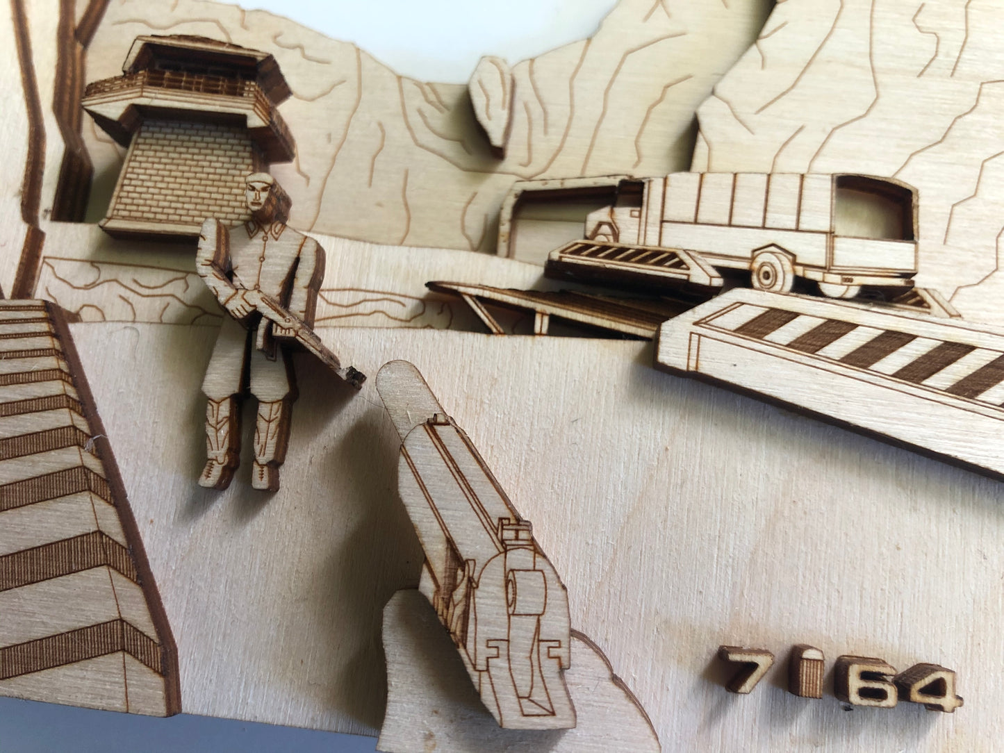 Goldeneye Wood Model - Dam