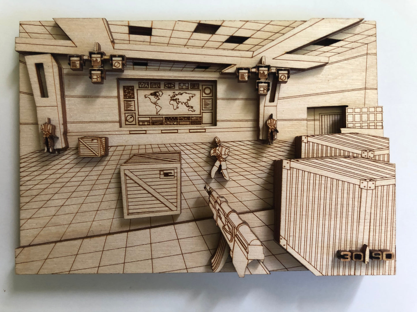 Goldeneye Wood Model - Bunker