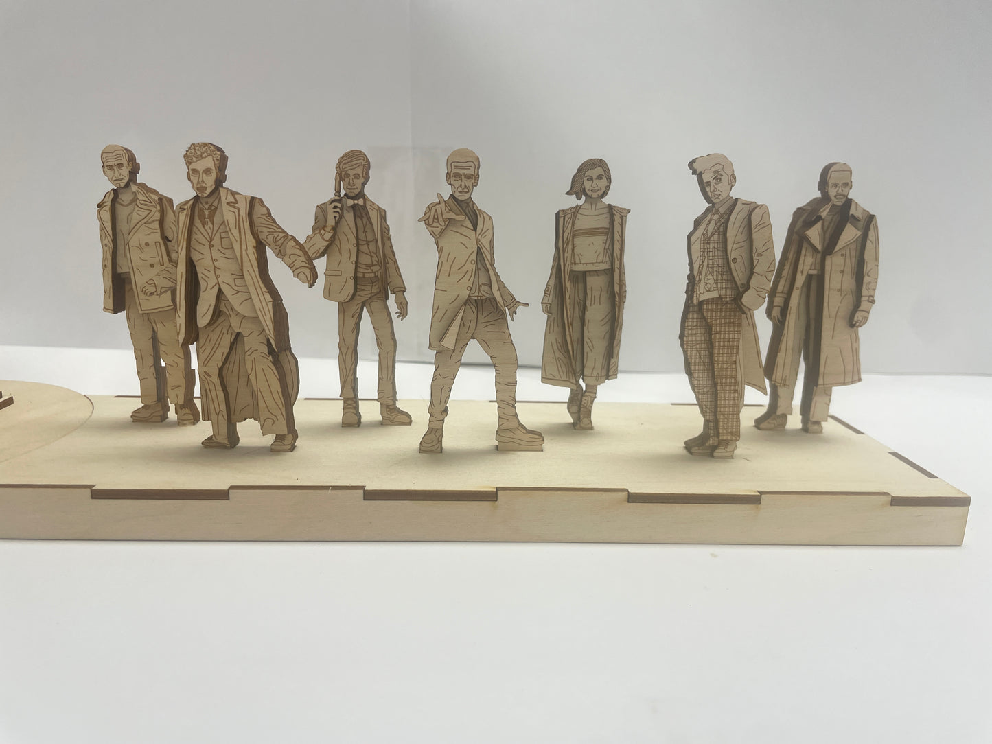 The Doctor Panorama - Gallifrey - Wood model