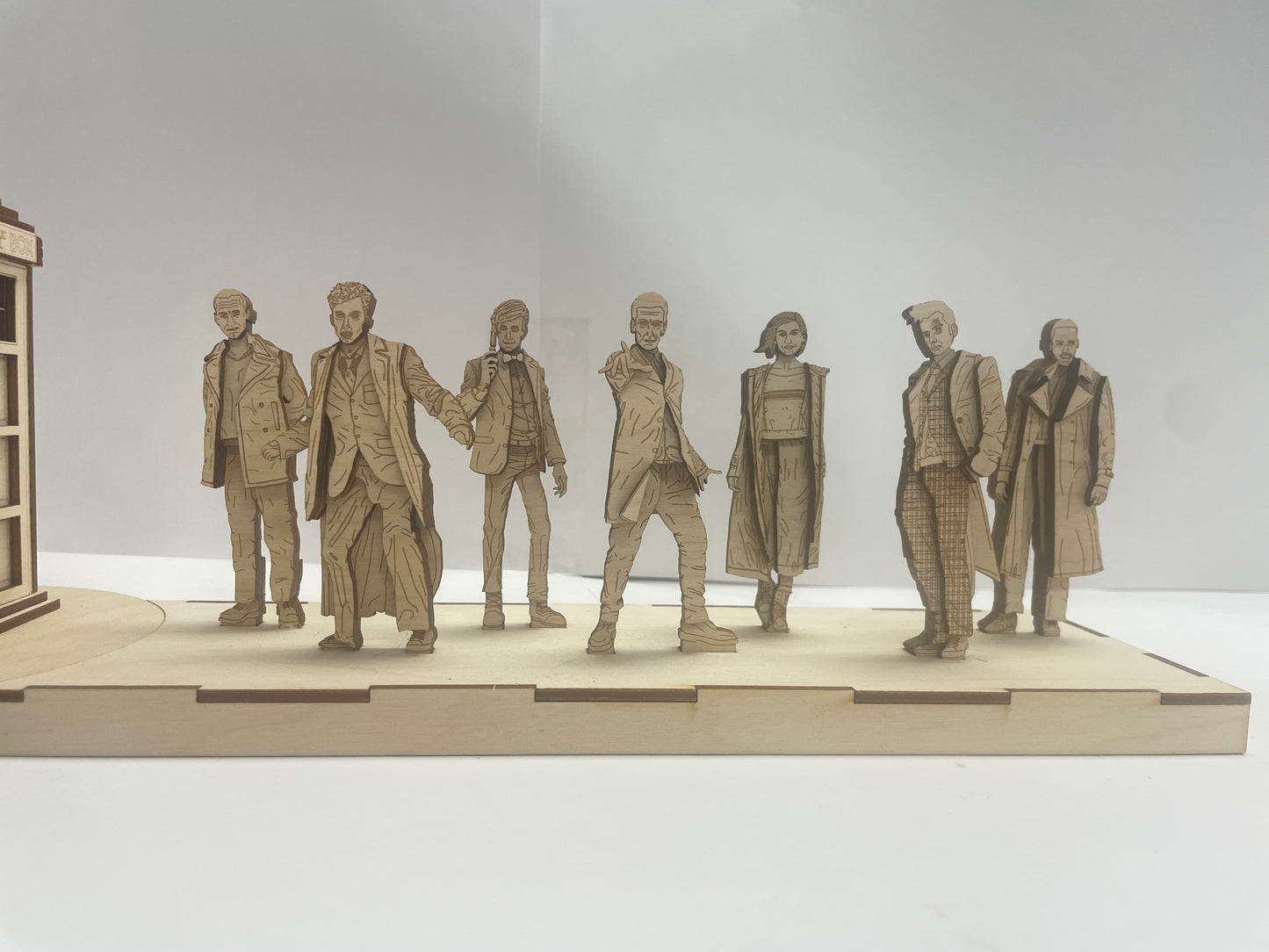 The Doctor Panorama - London - Wood model