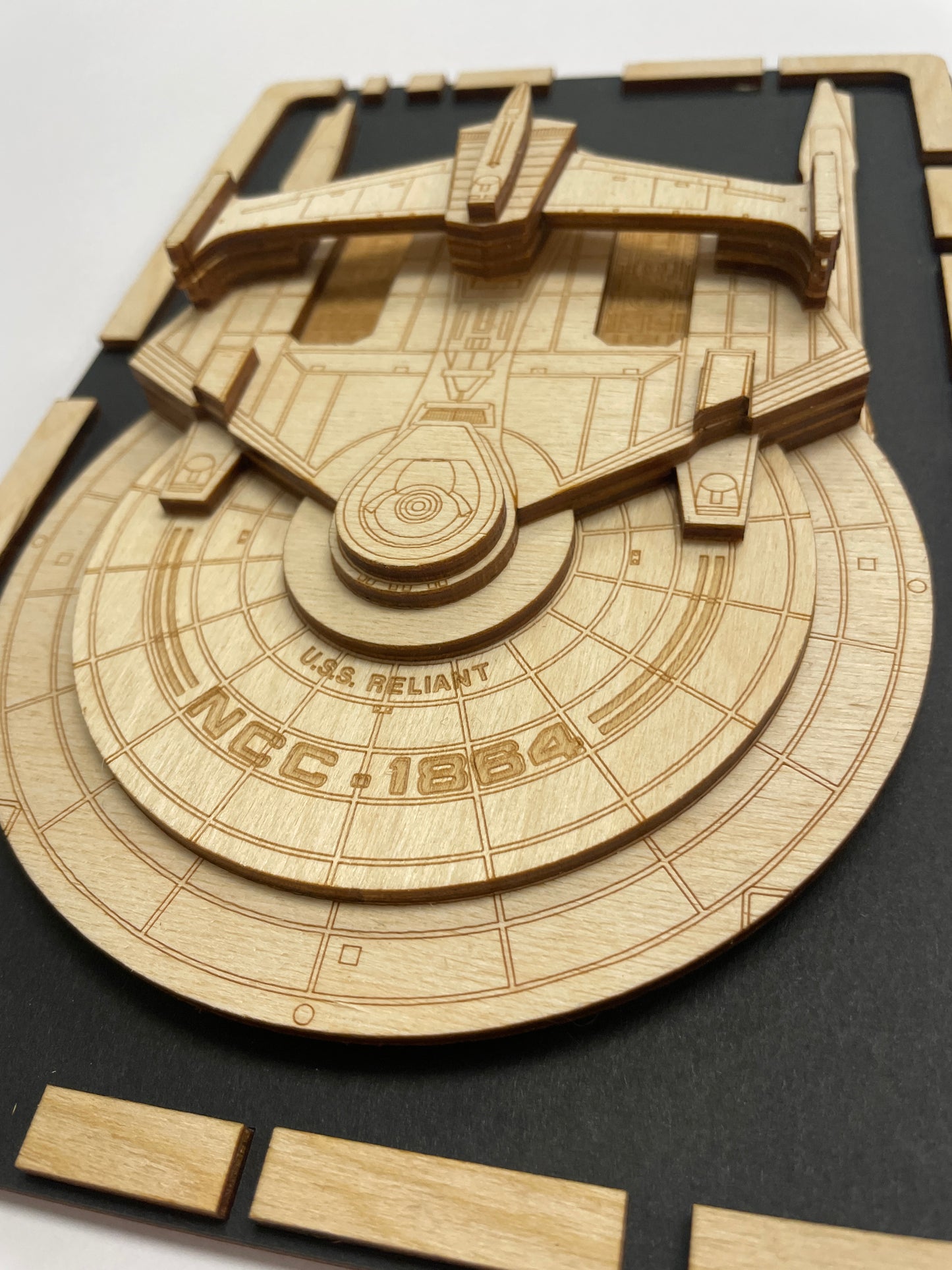 Miranda Class - Wood Plaque