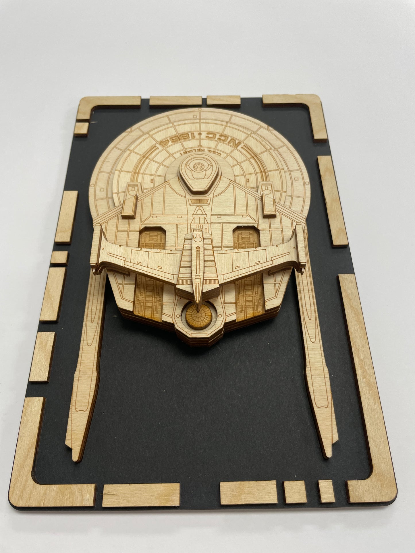Miranda Class - Wood Plaque