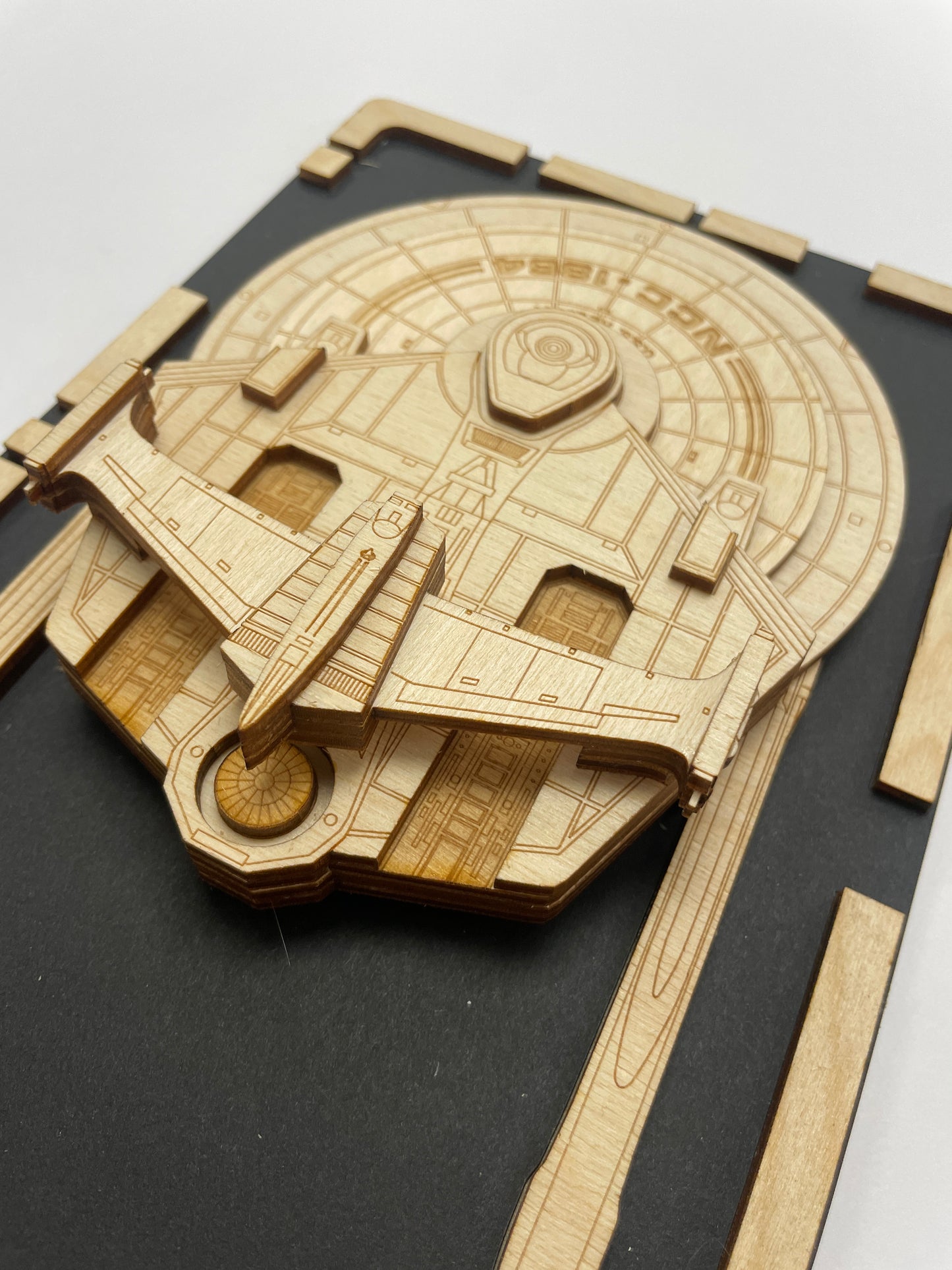 Miranda Class - Wood Plaque