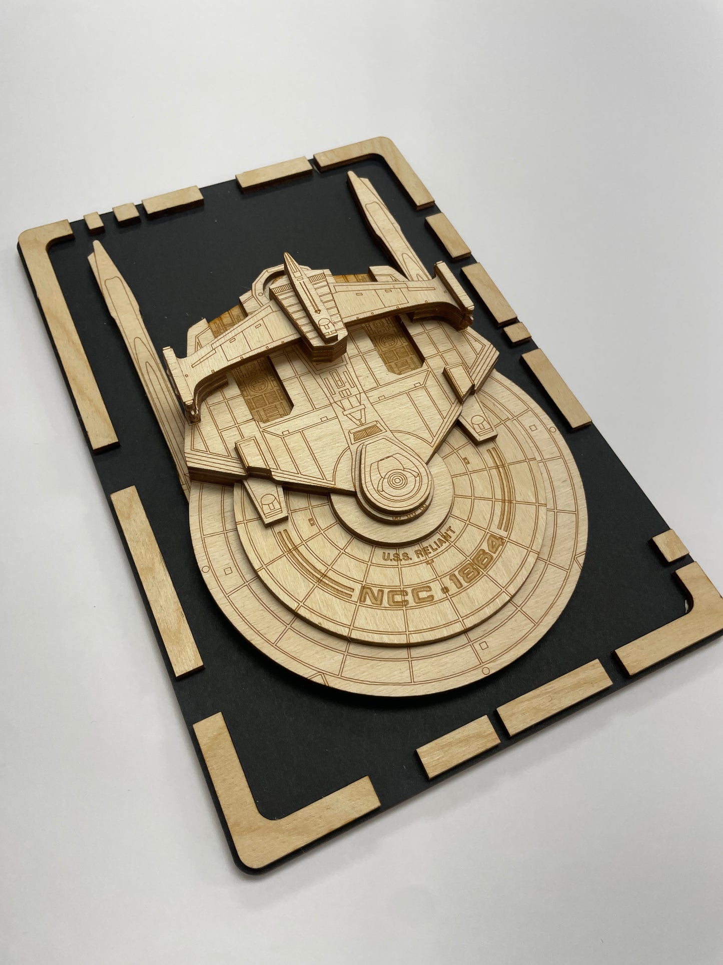 Miranda Class - Wood Plaque