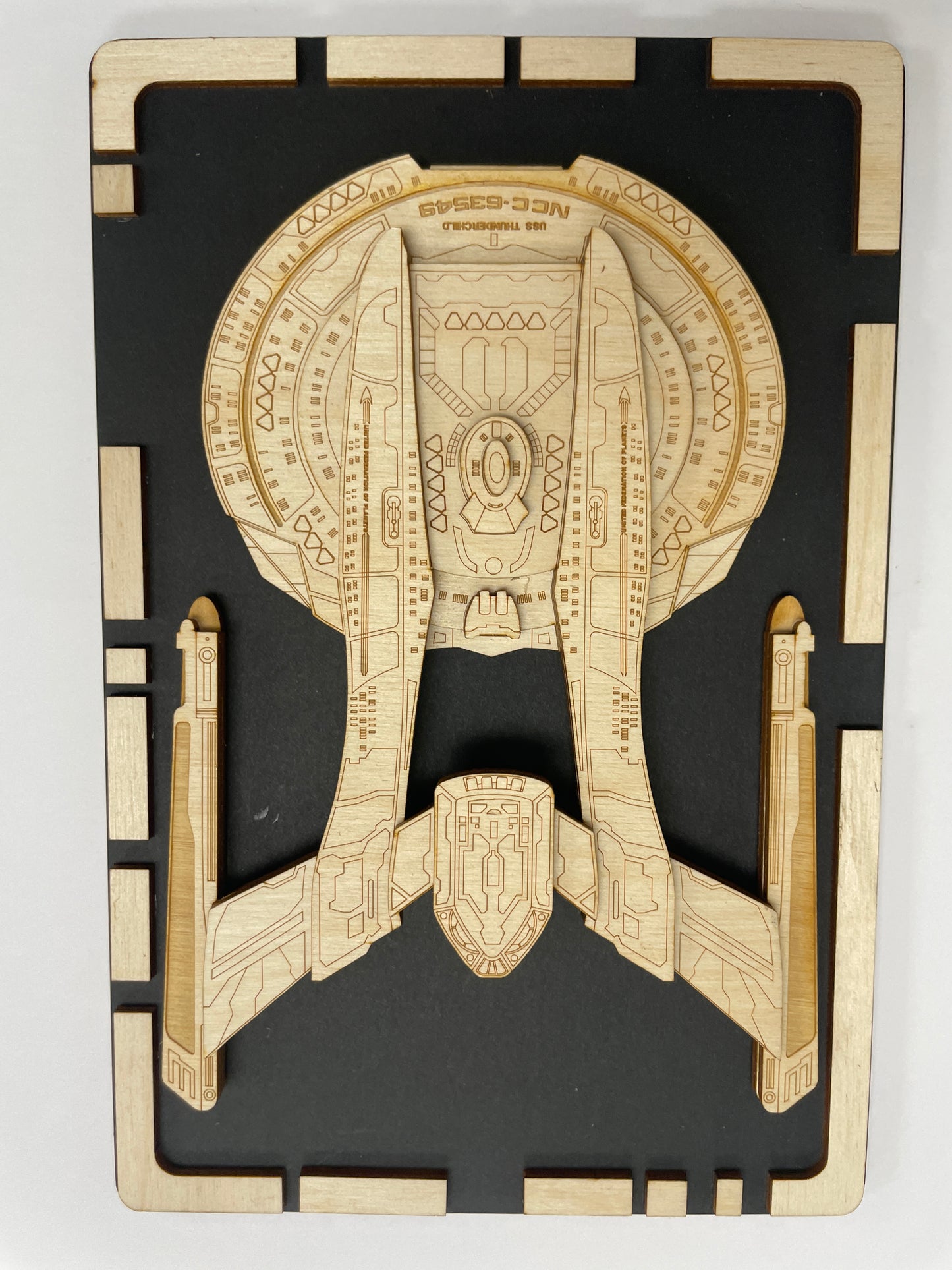 Akira Class - Wood Plaque