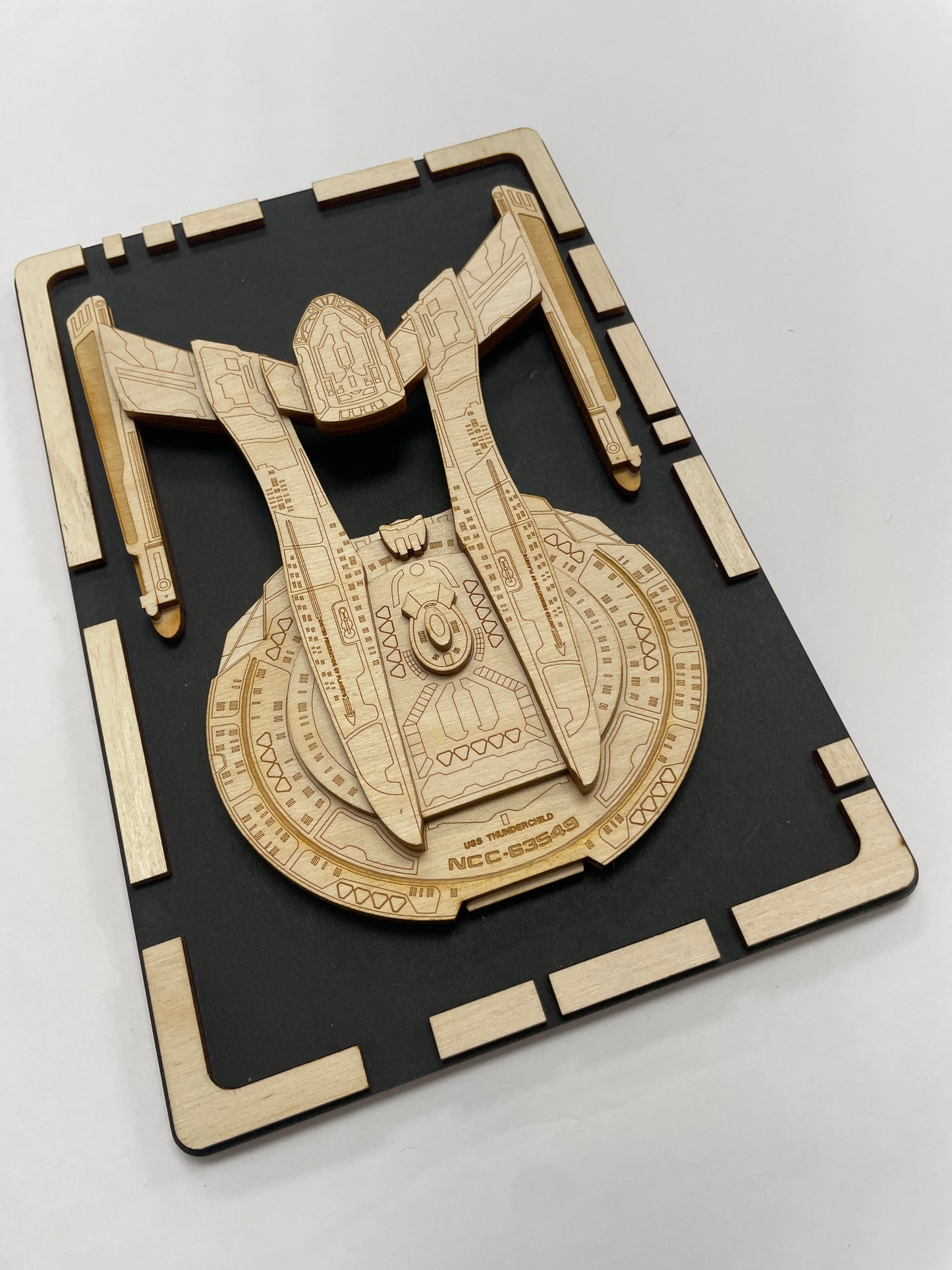 Akira Class - Wood Plaque