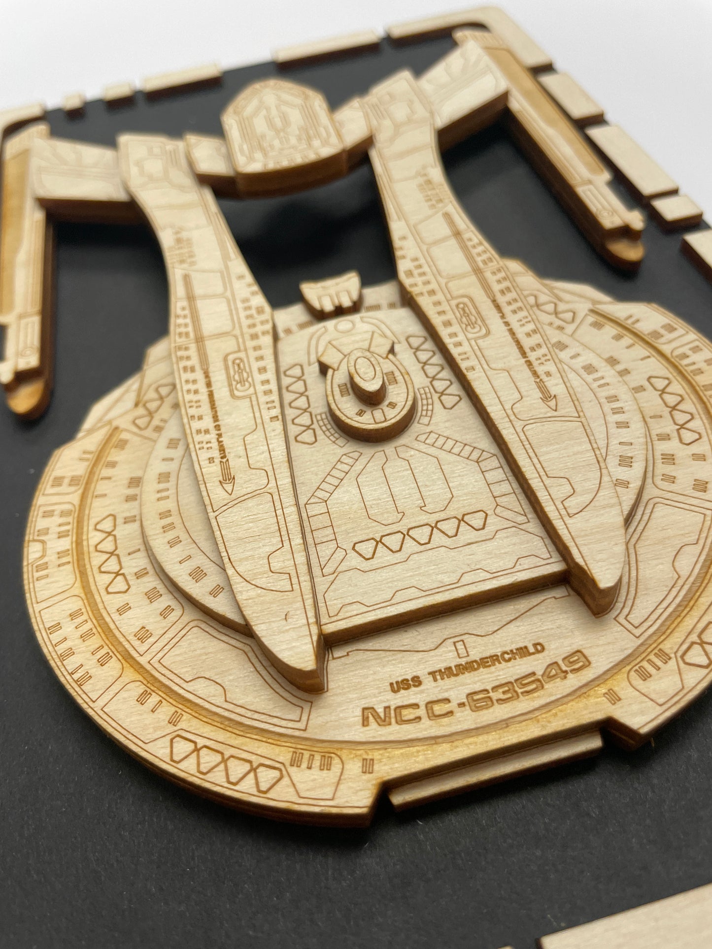 Akira Class - Wood Plaque