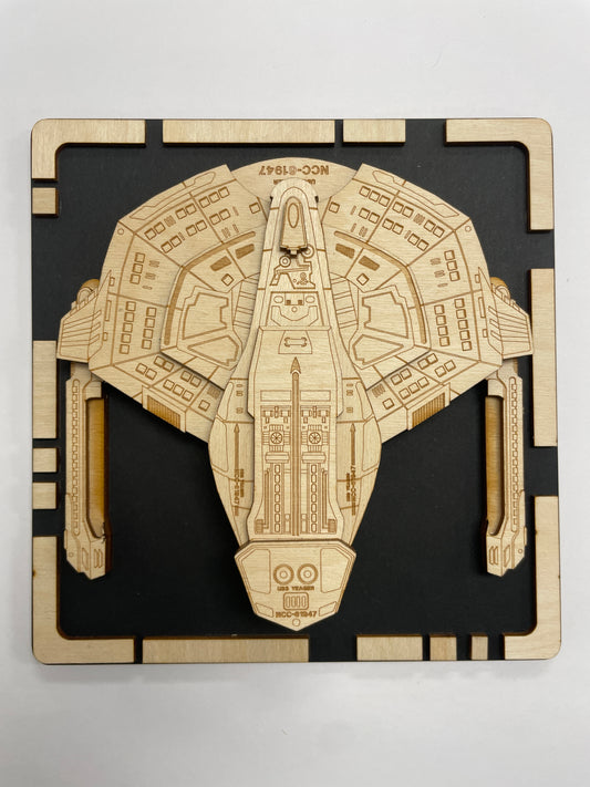 Sabre Class - Wood Plaque