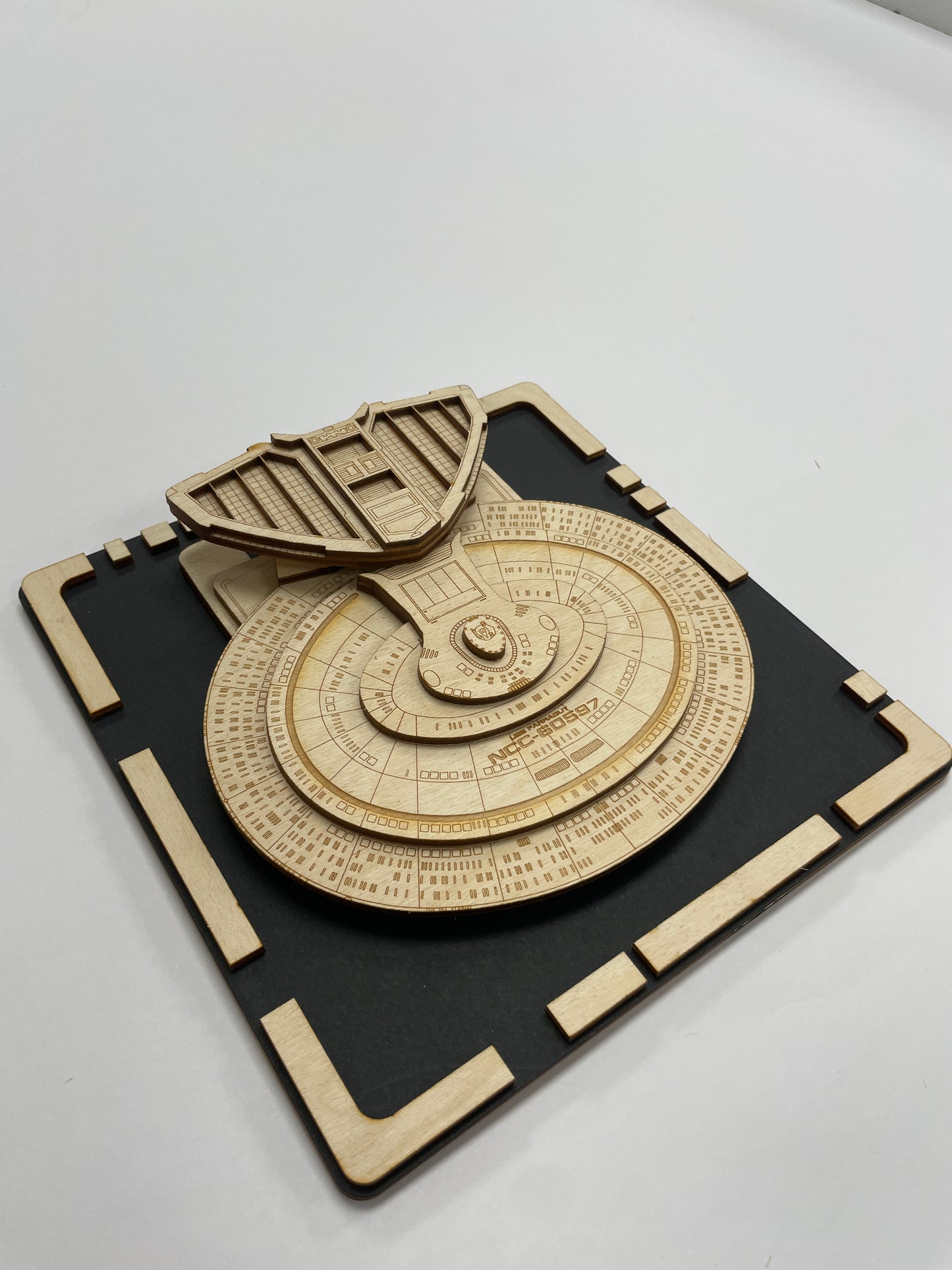 Nebula Class - Wood Plaque