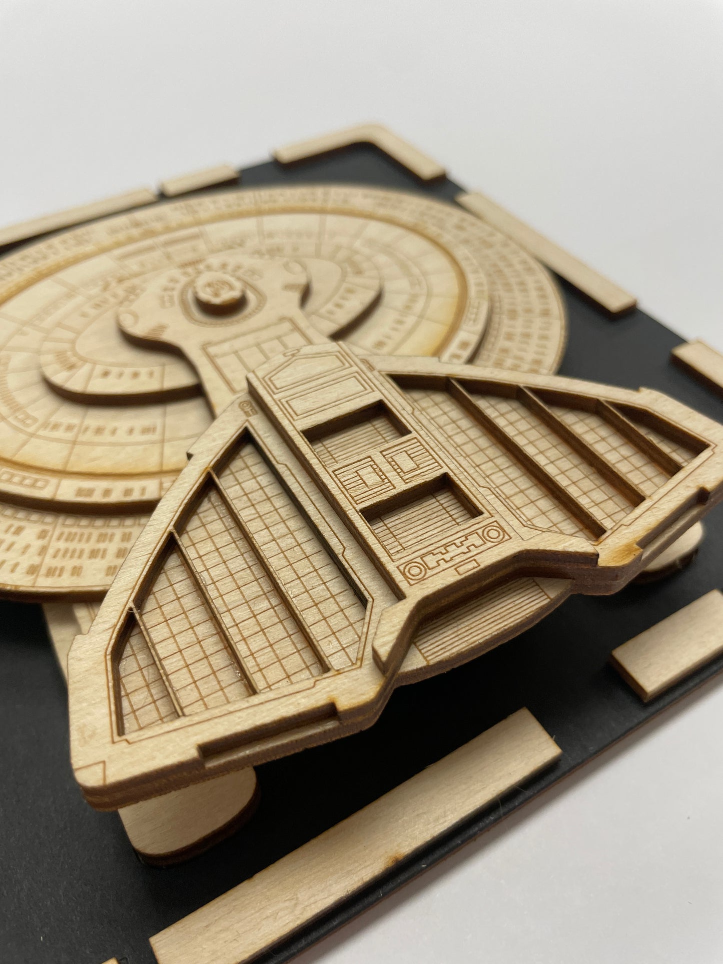 Nebula Class - Wood Plaque