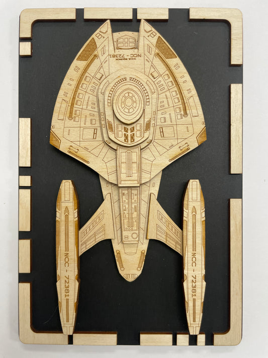 Nova Class - Wood Plaque