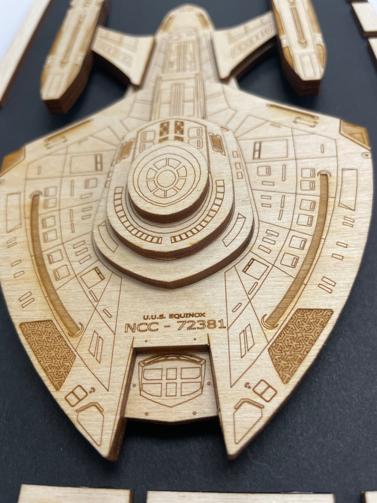 Nova Class - Wood Plaque