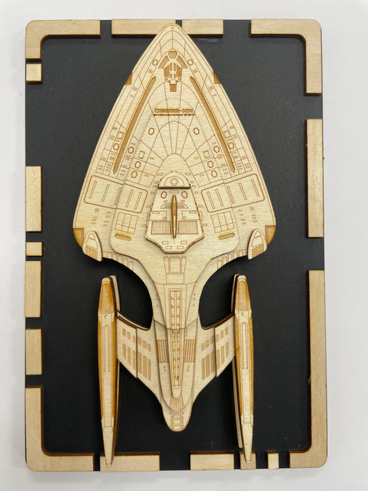 Prometheus Class - Wood Plaque