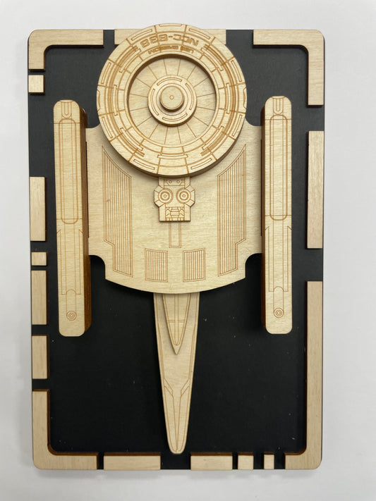 Oberth Class - Wood Plaque