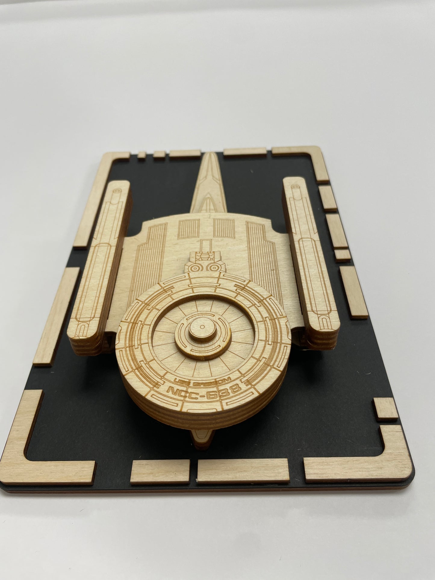 Oberth Class - Wood Plaque