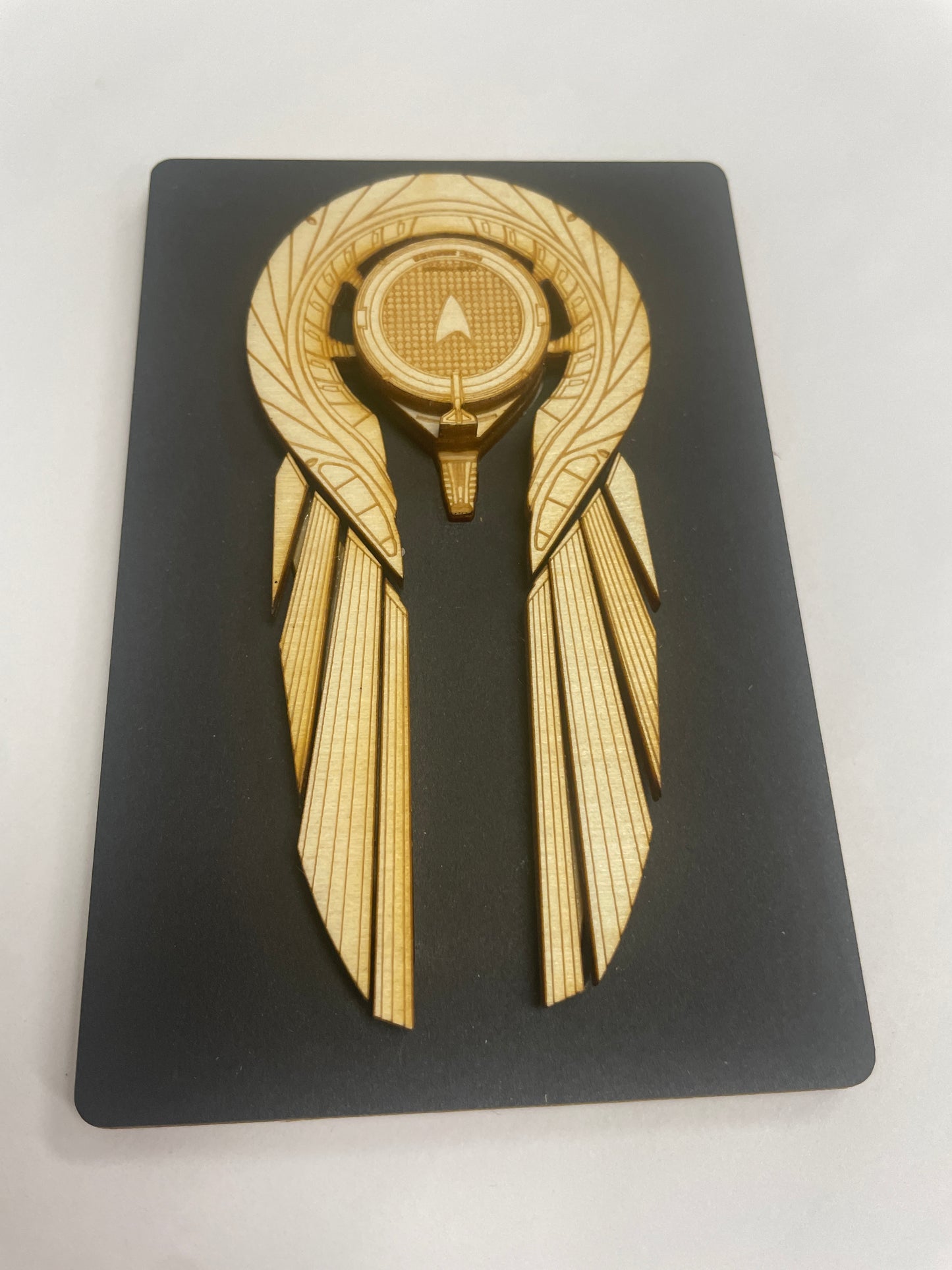 USS Athena - Wood Mini Plaque