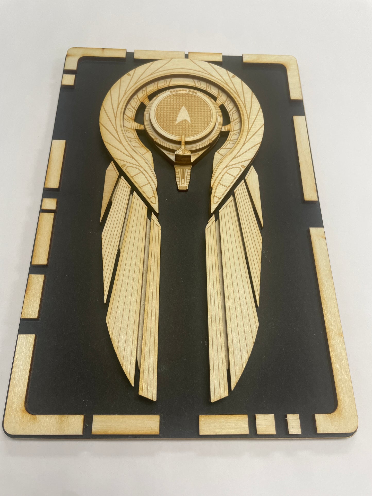 USS Athena - Wood Plaque
