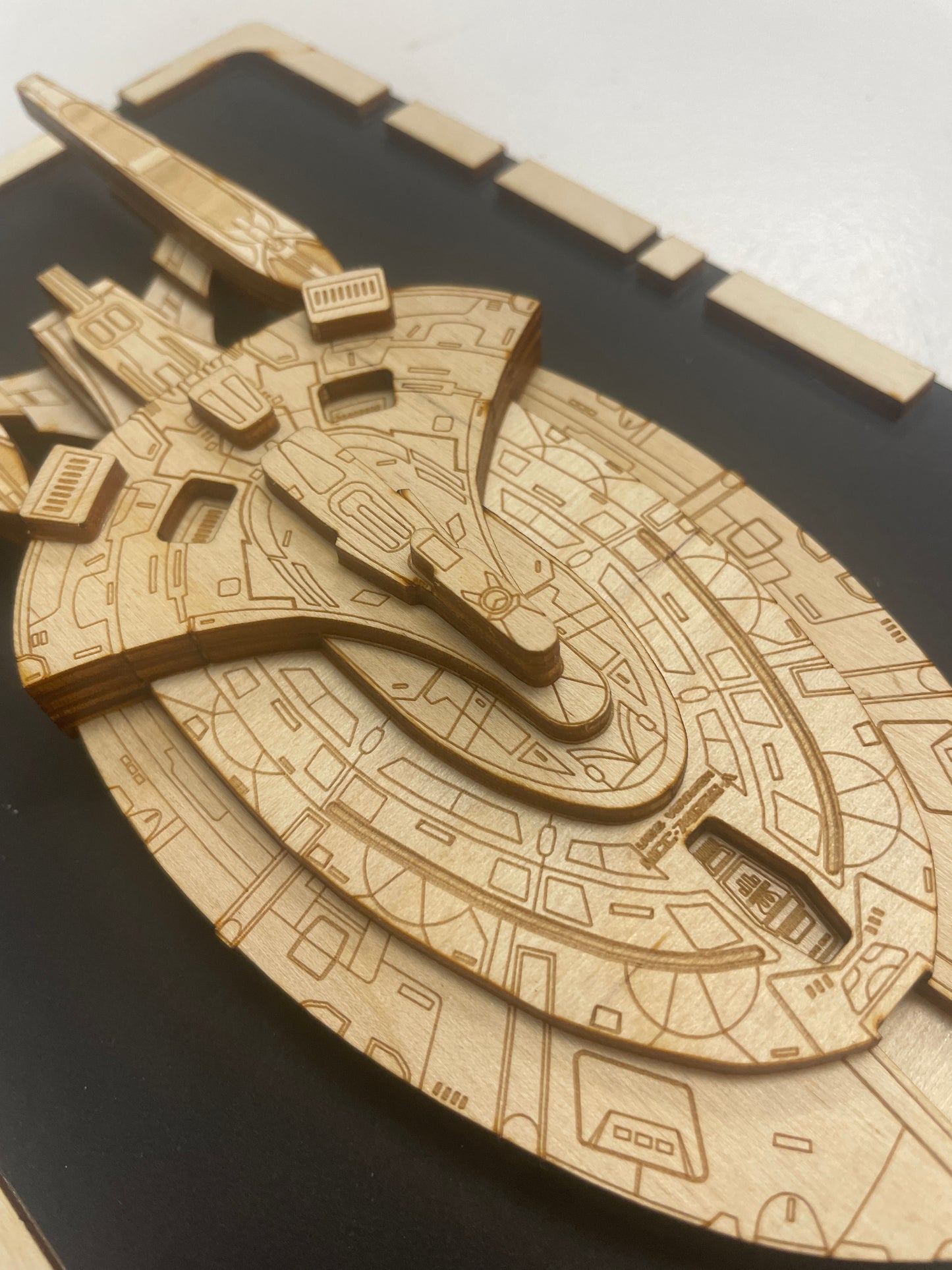 USS Voyager - A - Wood Plaque