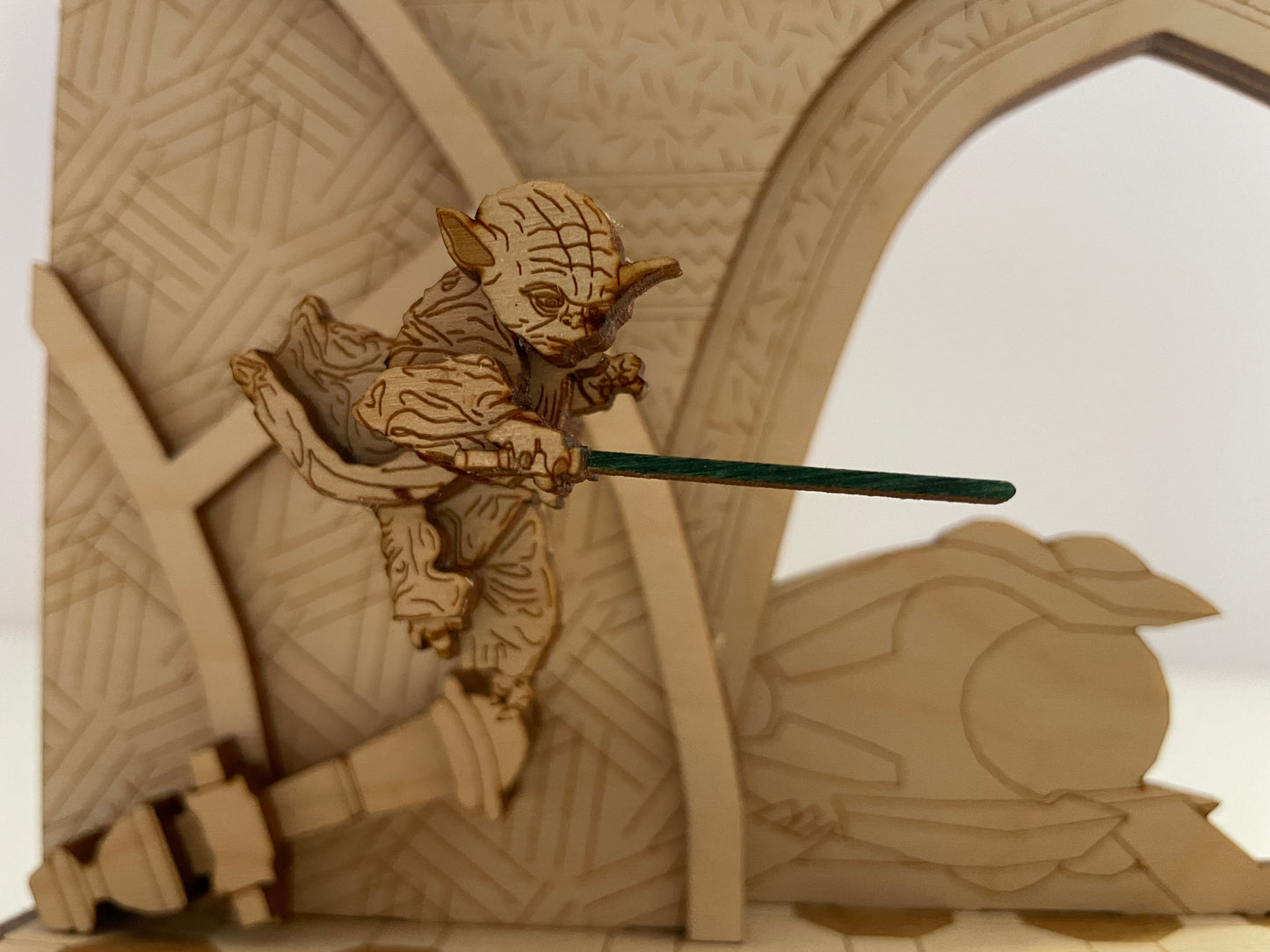 Yoda / Count Dooku Duel Scene