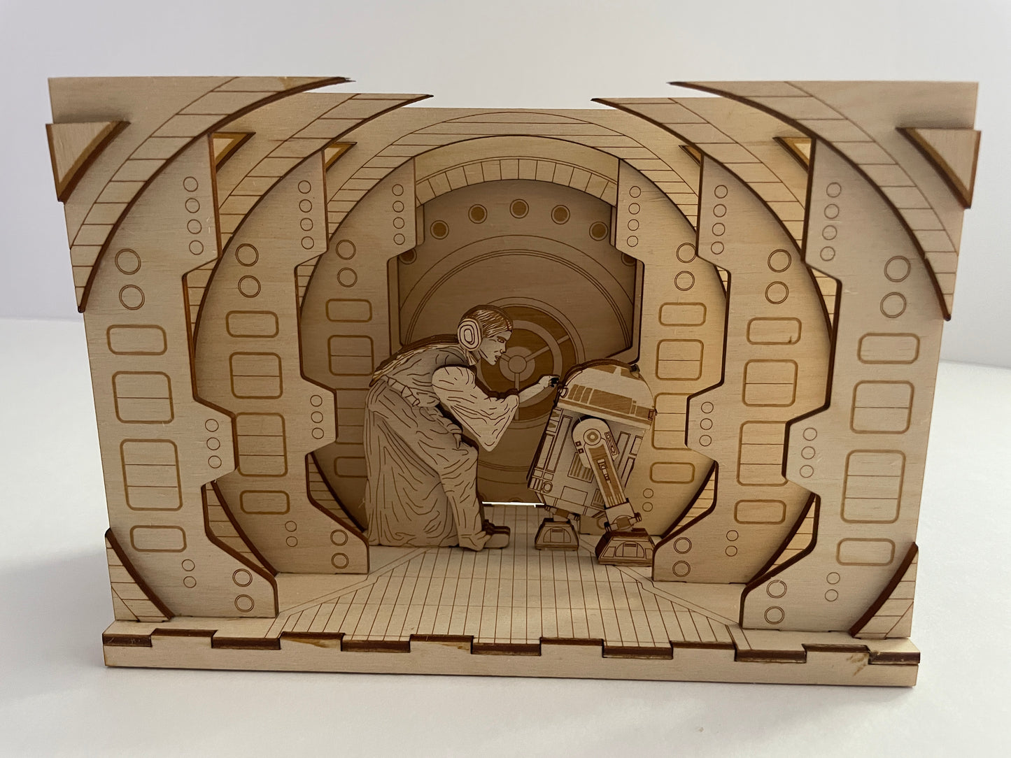 Princess Lea / R2D2 Scene