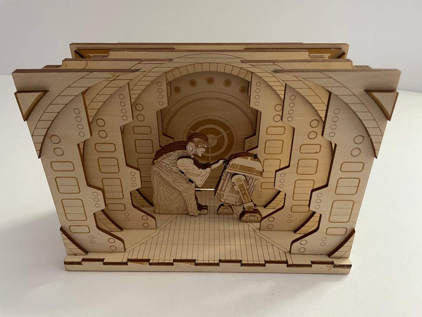 Princess Lea / R2D2 Scene