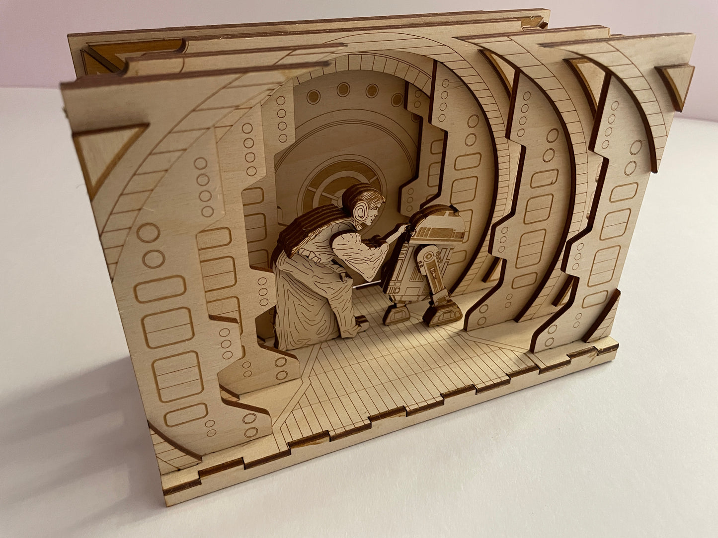 Princess Lea / R2D2 Scene