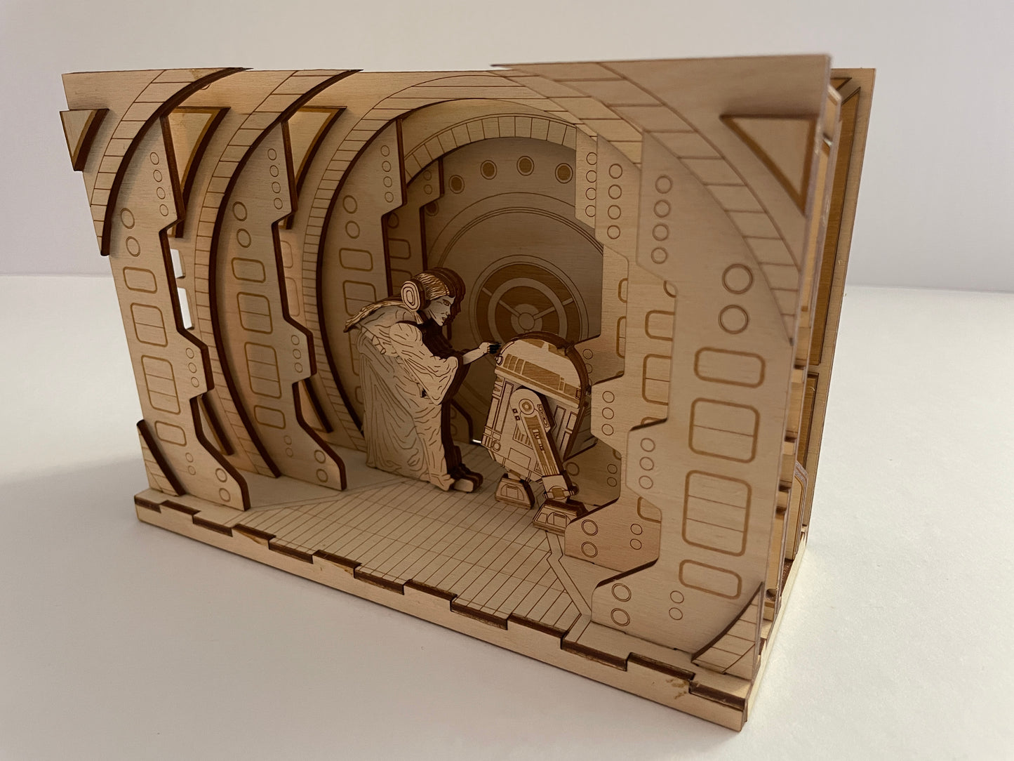 Princess Lea / R2D2 Scene