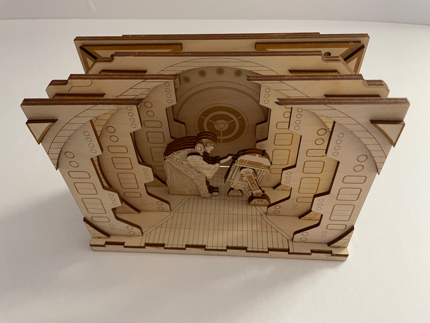 Princess Lea / R2D2 Scene