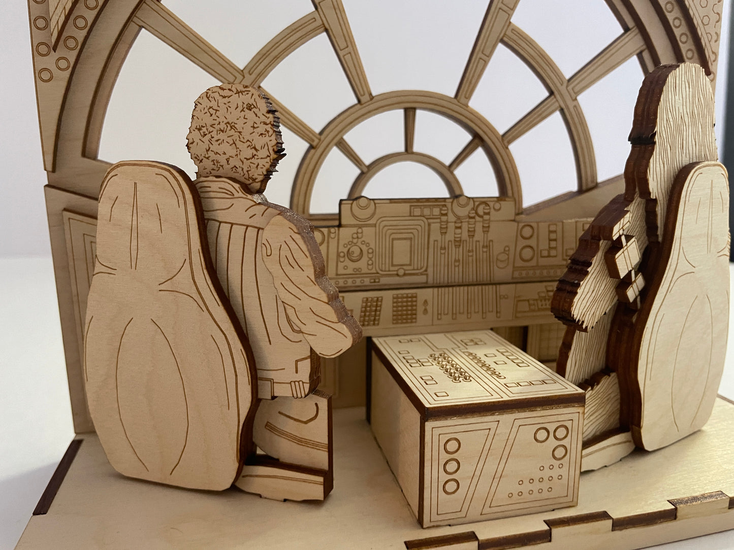 Han Solo and Chewbacca Scene