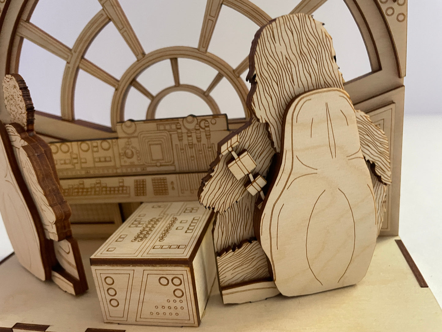 Han Solo and Chewbacca Scene