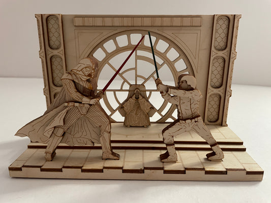 Luke Skywalker / Darth Vader Duel Scene