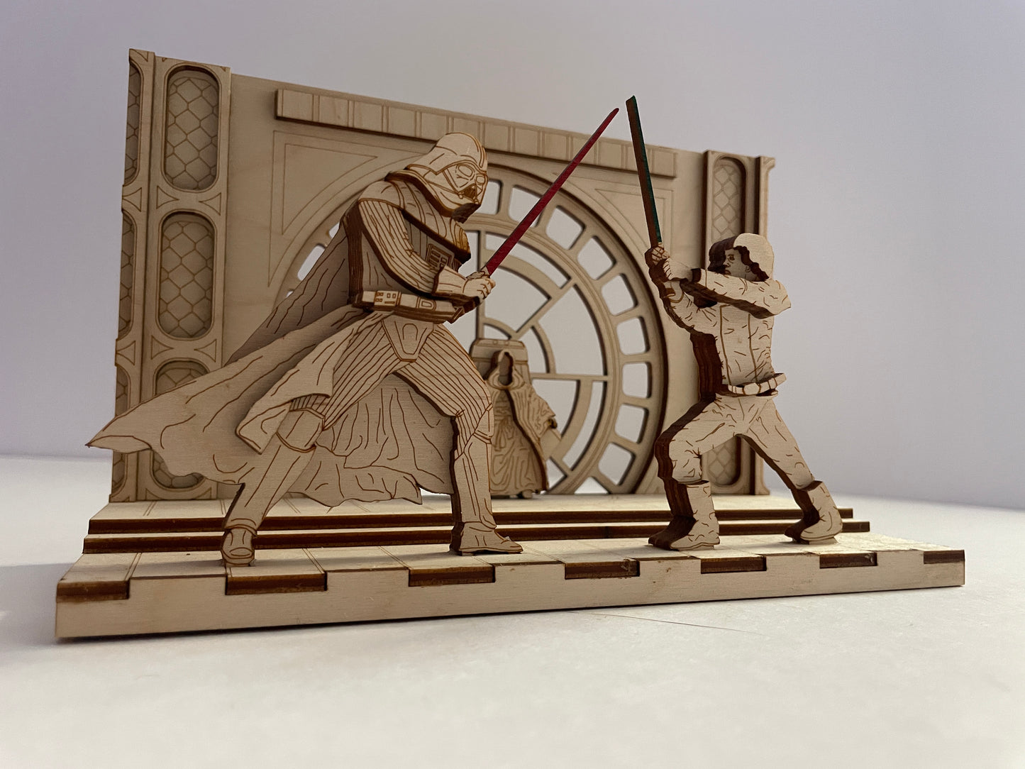 Luke Skywalker / Darth Vader Duel Scene