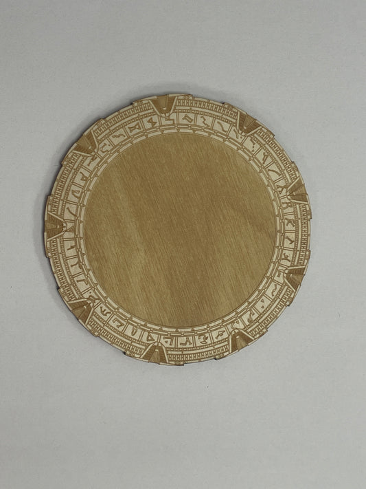 Stargate Coasters - Wood
