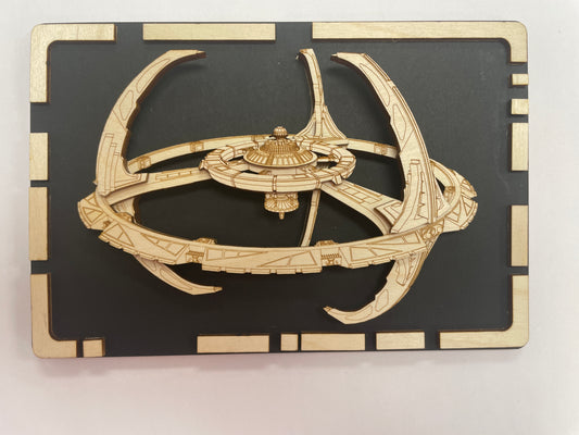 Deep Space Nine - Wood Plaque