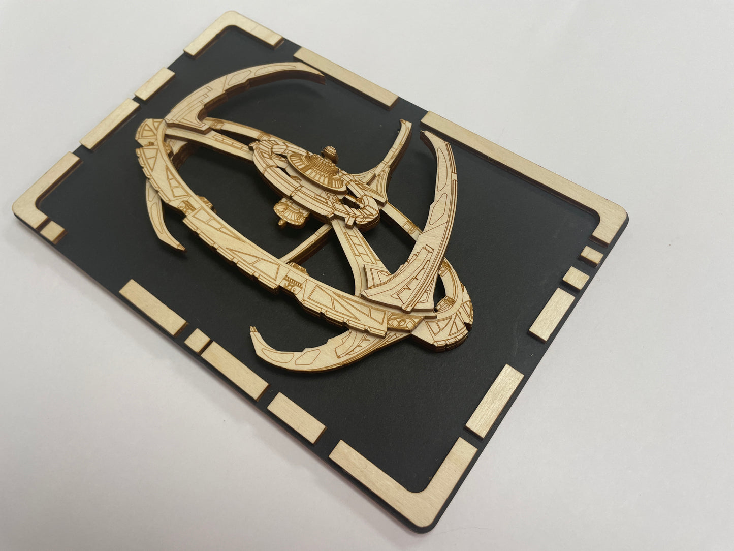 Deep Space Nine - Wood Plaque