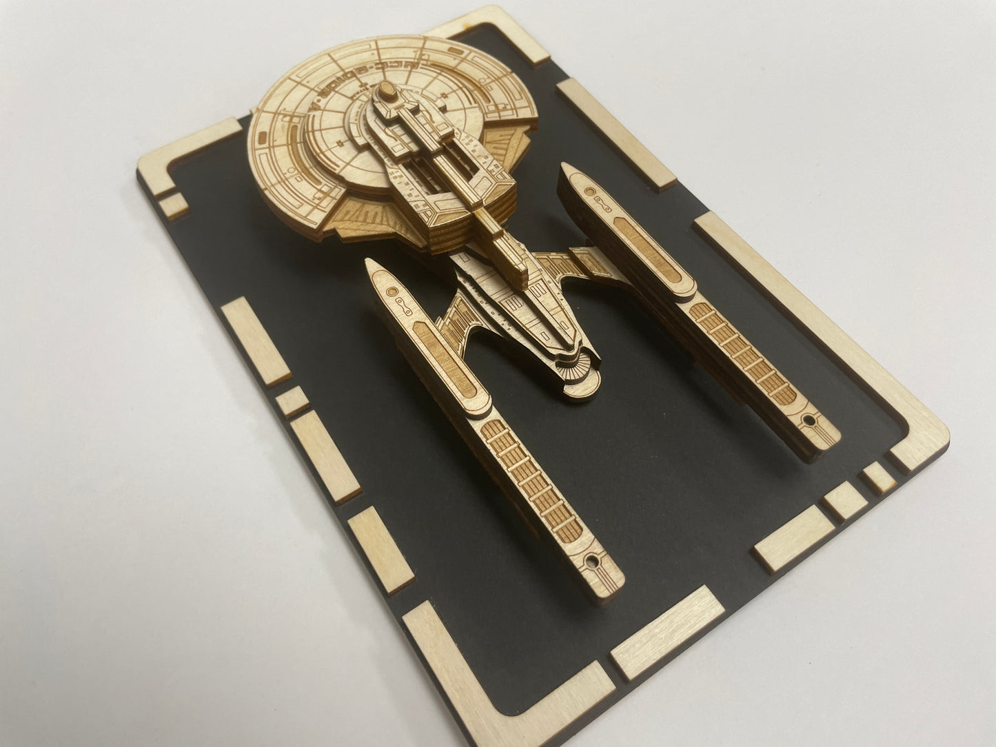 USS Titan-A - Wood Plaque