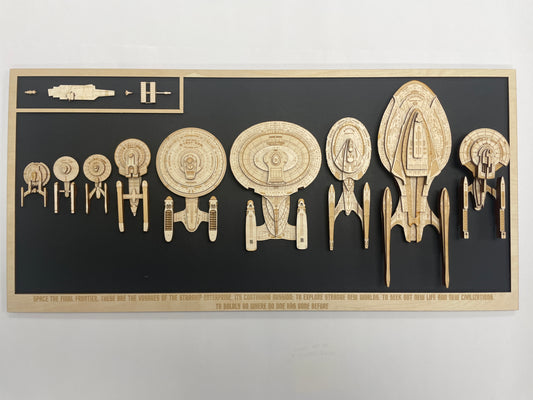 Enterprise Legacy Model - New Trek